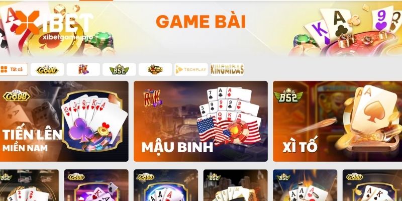 Đôi nét về sảnh game bài ấn tượng nhà cái