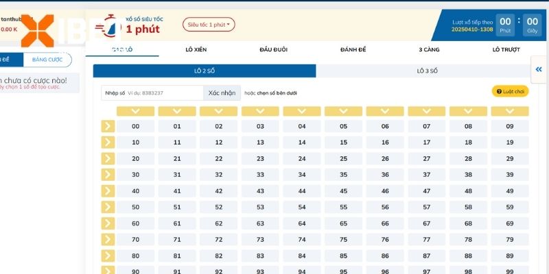 Nhà cung cấp xổ số tại XIBET đẳng cấp nhất