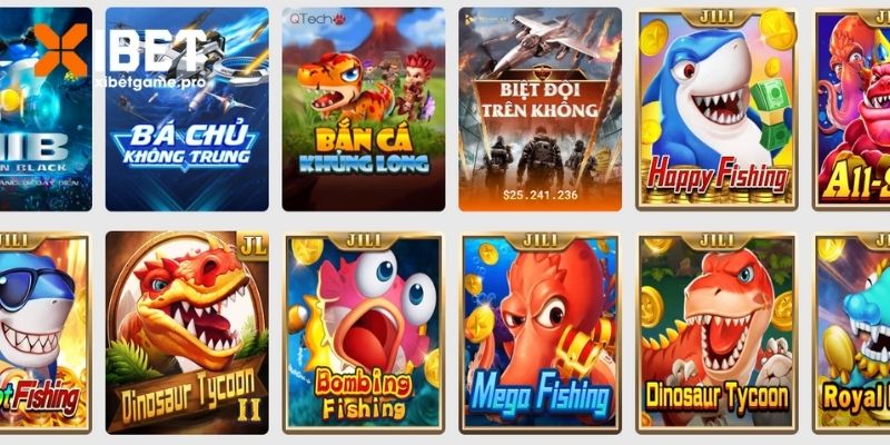 Tổng hợp các nhà cung cấp bắn cá nổi tiếng nhất